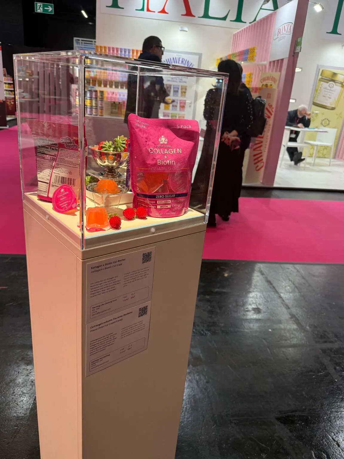 Spot the ISM Cologne officially featured Collagen Jelly and Freeze-Dried Ice Cream shaping global snack trends…more